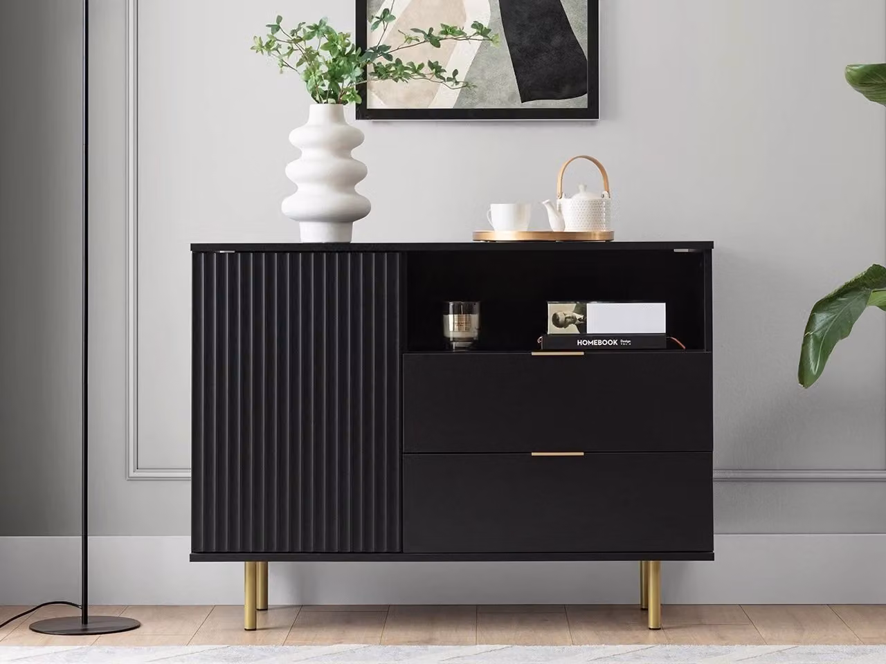 Cassettiera combinata STELLA - nera