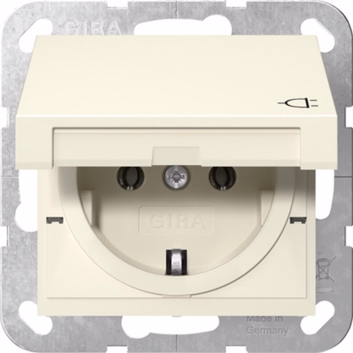 GIRA 445401 Sistema SCHUKO KD 55 Cremewei (445401)