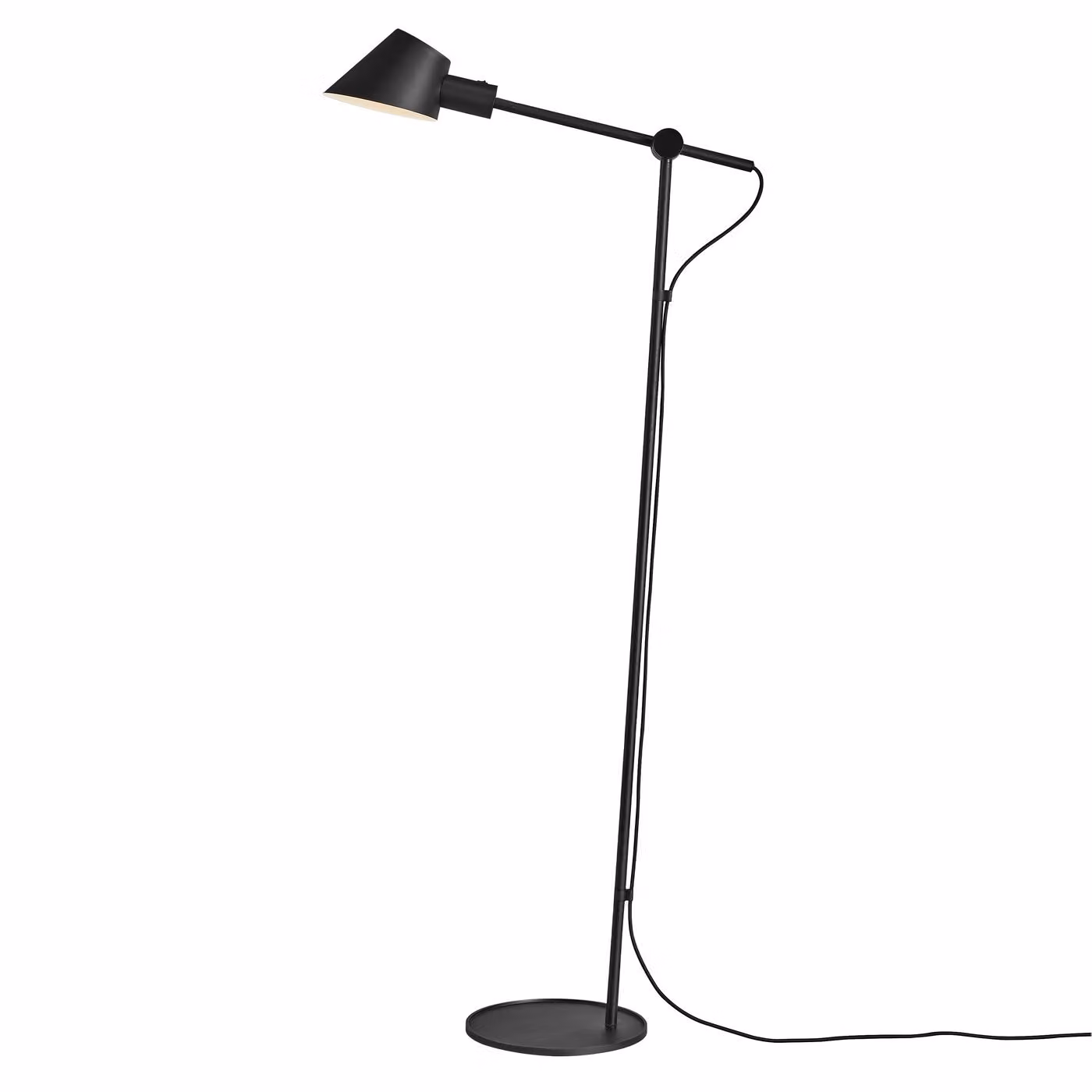 Stay Floor lampada da parete da lettura Ø 15 cm nero