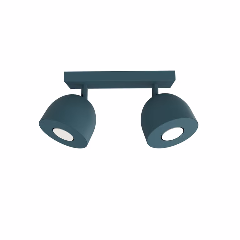 Lampada Da Soffitto Campanella X2 Monocolore Opaca