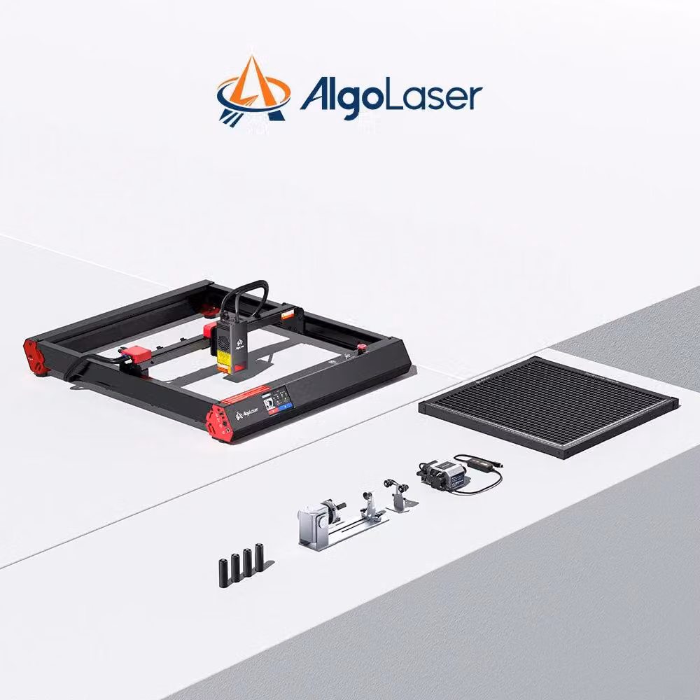 Macchina per incisione laser 20W - Tagliatrice laser professionale con touchscreen - dimensioni 400x410 mm