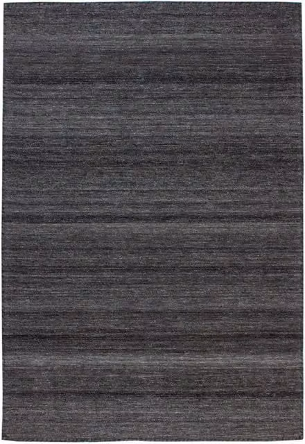 Tappeto Jacquard Phoenix Kendra Home in lana e cotone colore antracite multicolore