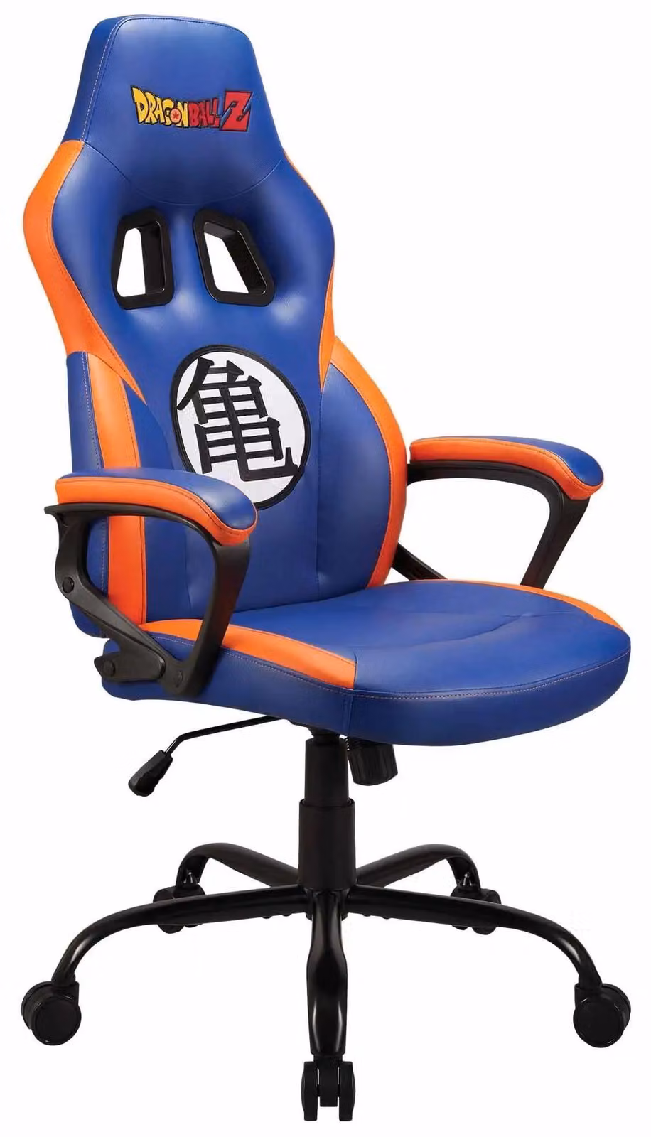 Sedia da gaming, ergonomica, regolabile in altezza, rivestita in ecopelle, colore blu