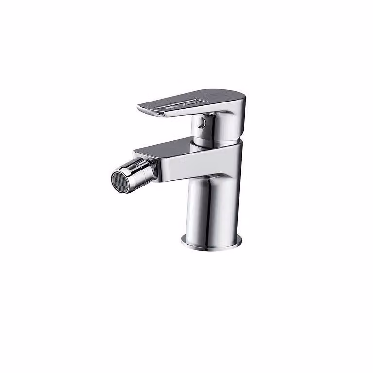 Miscelatore a colonna per bidet MILLE, con scarico, cromo (S951-347)