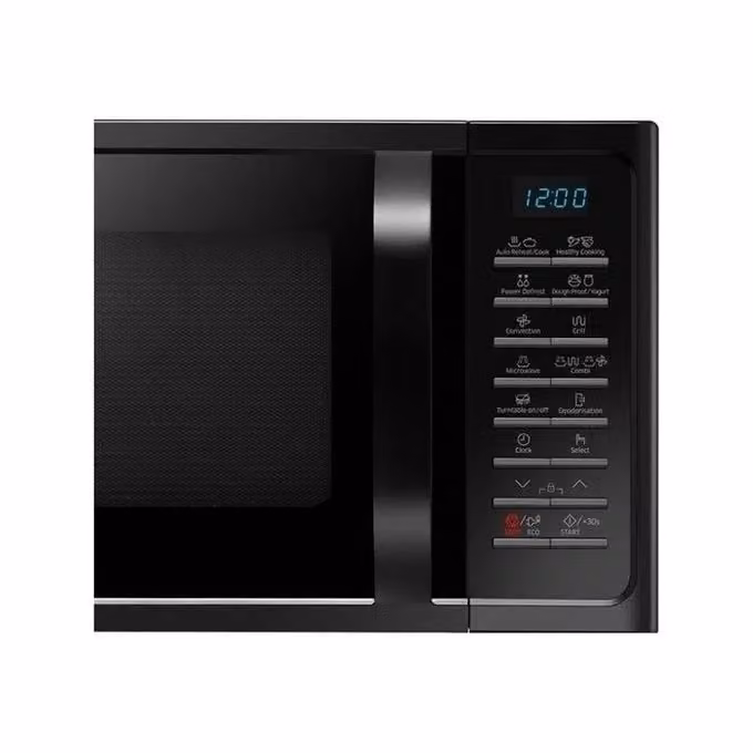 Samsung Forno a microonde combinato con Grill da 28 L, 900 W, con display LED, colore Nero, L: 52 cm, P: 48 cm, H: 31 cm – 2