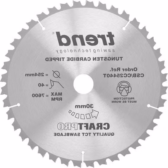 Disco da taglio Bosch per troncatrice a disco, con inserti in carburo, colore argento, L: 254 mm, H: 40 mm, P: 30 mm