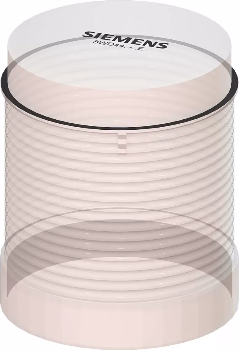 SIEMENS 8WD44001AE 8WD4400-1AE Colonna di segnalazione, elemento a luce fissa trasparente 12-