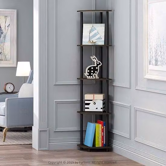 Mobile da soggiorno dal design moderno, ideale per la camera da letto, l'ufficio in casa e il salotto - Cassetti e ripiani con scomparto per libri, profondità 29,5 cm x larghezza 146,6 cm x altezza 29,5 cm