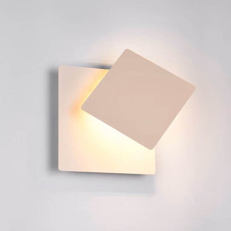 Trio Lighting Applique da parete Mio, Crema / Ambra, Soggiorno / Sala da pranzo, Metallo, Moderno, Applique