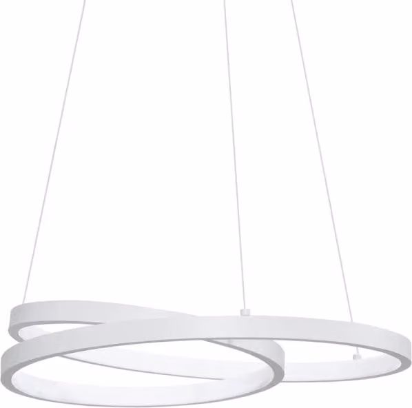Lampada da soffitto a sospensione Ideal Lux Collezione OZ LED 38W Bianco Luce Calda 3000K Dimmabile e Regolabile in Altezza