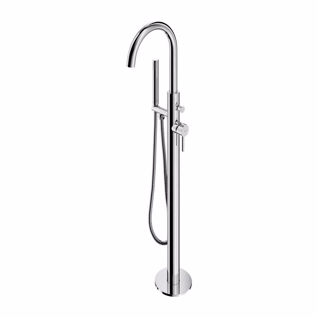Omnires Y Y1233CR Miscelatore vasca a pavimento, cromo