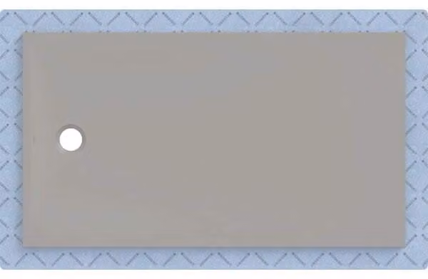 Geberit CleanFloor30 surface de douche, intégrée, avec voile d'étanchéité, 160x90cm, 551.017.29.1, 551.017.29.1