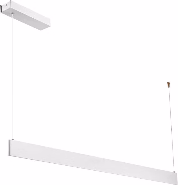 Lampada a sospensione LED LINEA Milagro bianca 36W CCT con luce integrata