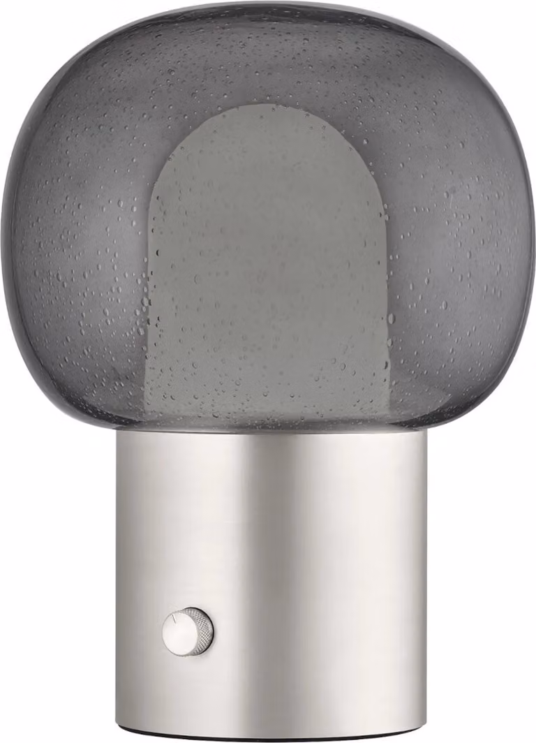 blomus GmbH IRIS lampada da tavolo in acciaio inox opaco 32cm