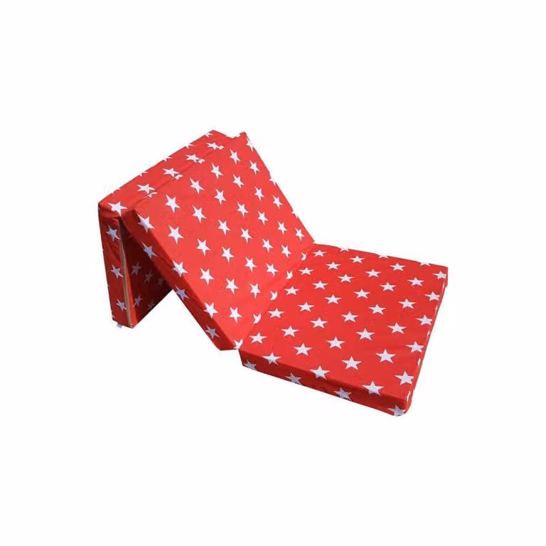 Materasso pieghevole 195x65x10 cm - 007, 3 sezioni, leggero, turistico, portatile, da campeggio, comodo per ospiti