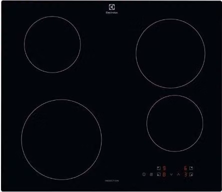 Piano Cottura A Induzione Electrolux Serie 300 KIB60424CK 4 Fuochi (L59xP52) Vetroceramica Nero