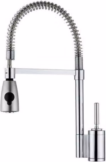 Monocomando lavello cucina doccetta estraibile nobili billy girevole mollettone