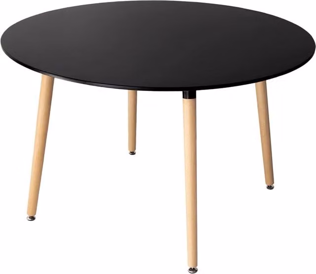 Tavolo rotondo 120cm nero MARTHA