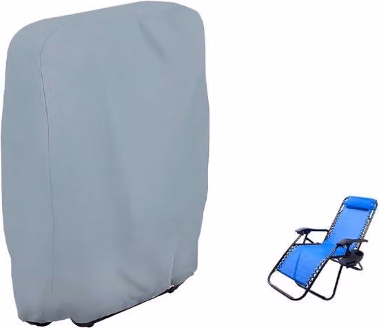 Copertura impermeabile per sedia - coperture per mobili da giardino - coperture per mobili da esterno - coperture per sedie da giardino - Copertura per sedie pieghevoli - Copertura protettiva resistente agli agenti atmosferici per sedie - Mobili da giardi
