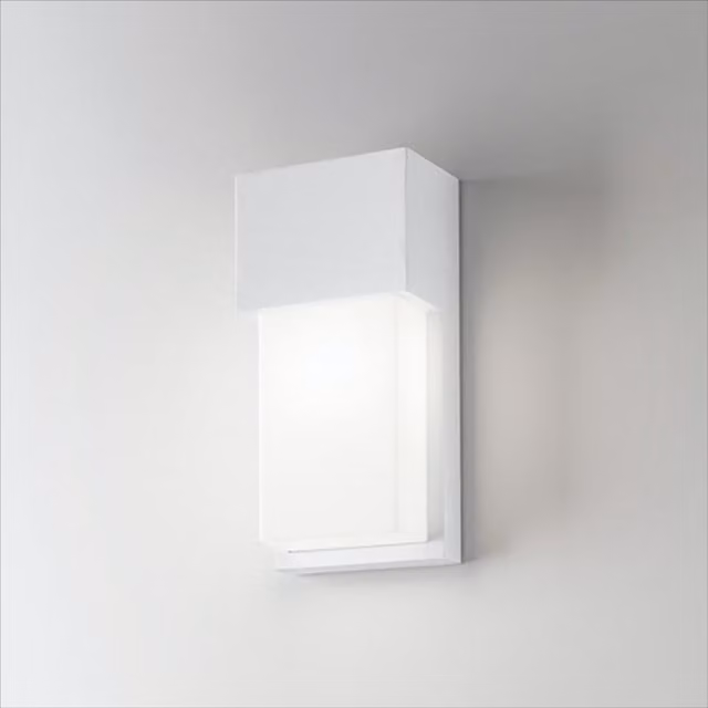 Isy EST Smart Applique Outdoor in metallo per giardino e balcone, disponibile in bianco, nero o marrone