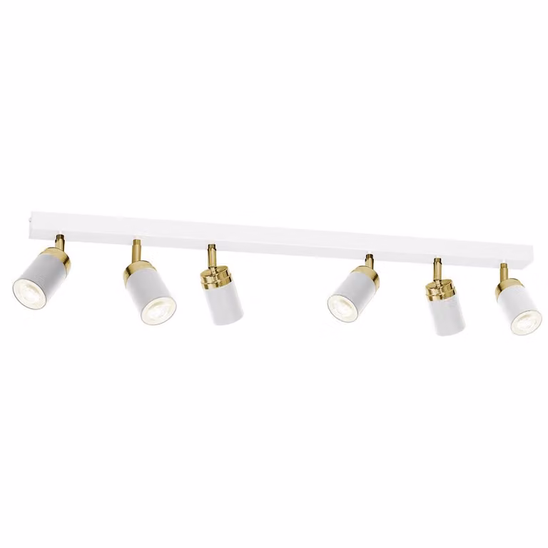 Reno x6 lampada moderna in oro bianco
