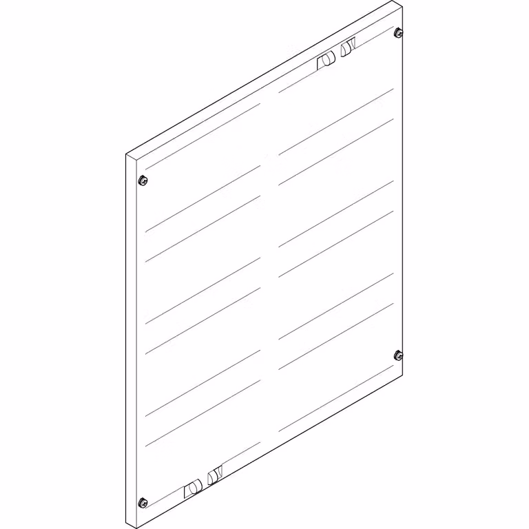 Piastra di copertura ABN 500x600 mm 2FB/4RE chiusa FAG24N