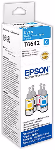 Inchiostro di ricarica Epson EcoTank T6642 Ciano – 2
