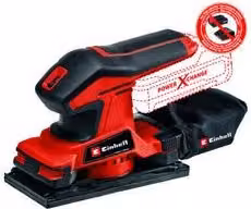 Levigatrice orbitale Einhell TC-OS 18/1 18V Power X-Change rosso