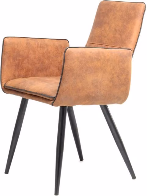 Set 2 Poltroncine Penelope in Similpelle Beige