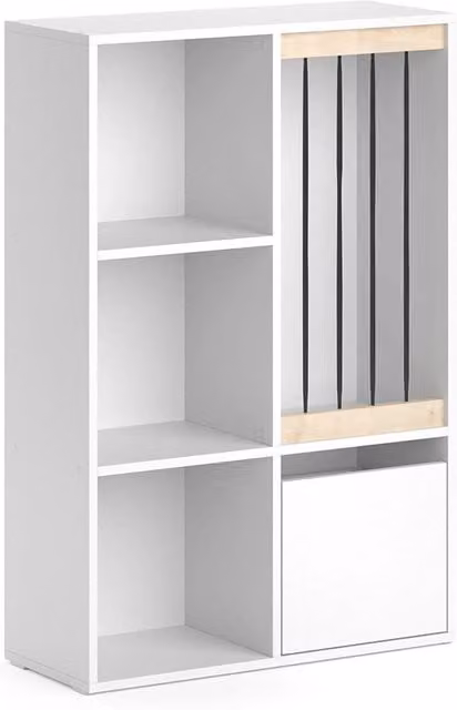 Libreria per bambini Vicco Luigi Bianco L/P/H: 29.2 x 25.8 x 107.8 cm