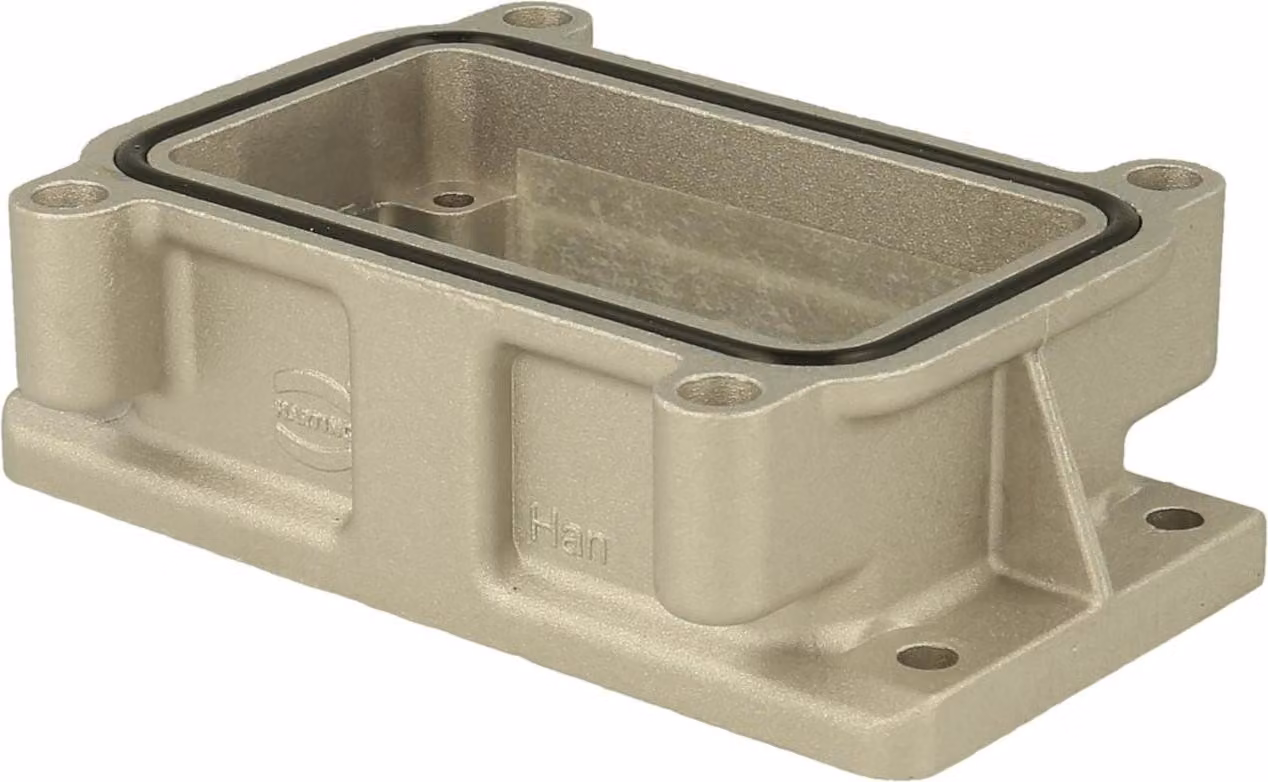 HARTING Han 10B EMC Custodia aggiuntiva Chiusura a vite - 1 pezzo