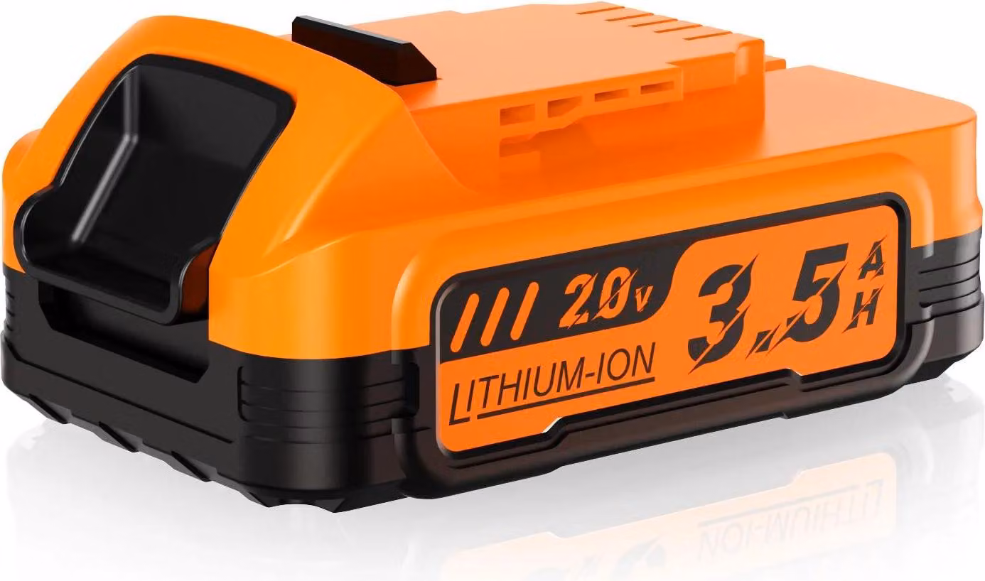 Batteria di ricambio 20 V - Li-Ion DCBP034 - 3,5 Ah 3500 mAh - Compatibile con DCBP520 DCB206 DCB200 DCB201 - 1 pezzo - Viola