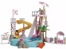 Parco acquatico Barbie Playmobil multicolore con 146 pezzi