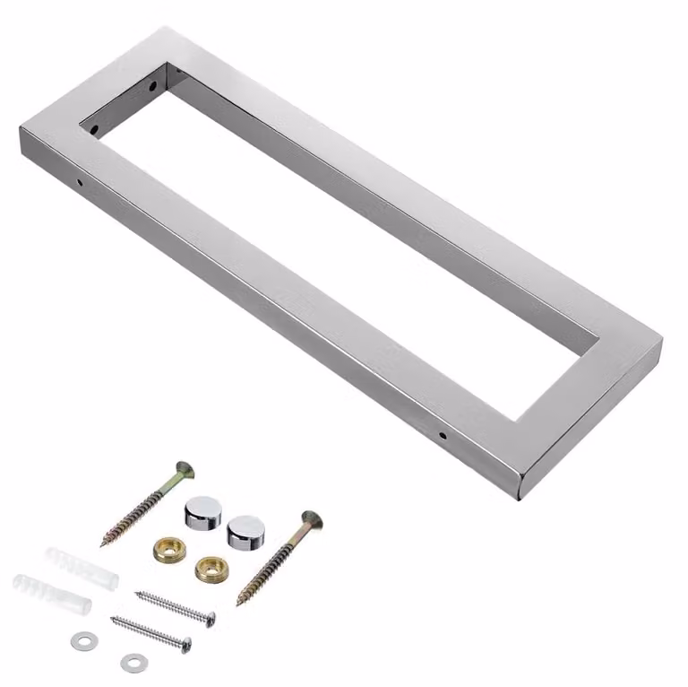 SET DA 2 Supporti per lavabo in acciaio inox da 45 cm Lavabo Piano lavabo