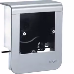 Hager SL20055901D1, alluminio, CE, 105 mm, 125 mm