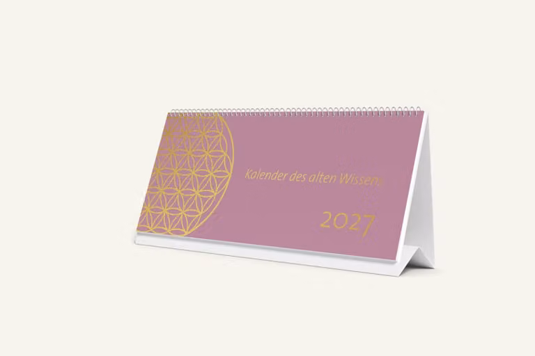 Calendario da tavolo 2027 - Calendario della saggezza antica