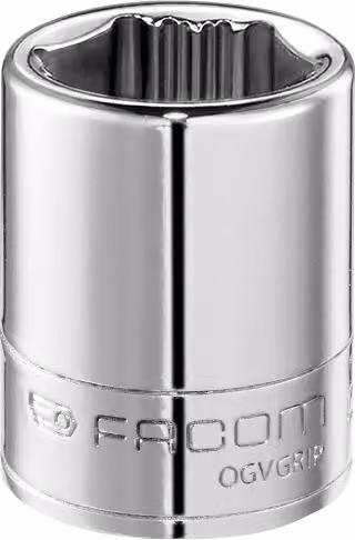 Presa Facom OGV 1/4Z a 6 lati, 13 mm