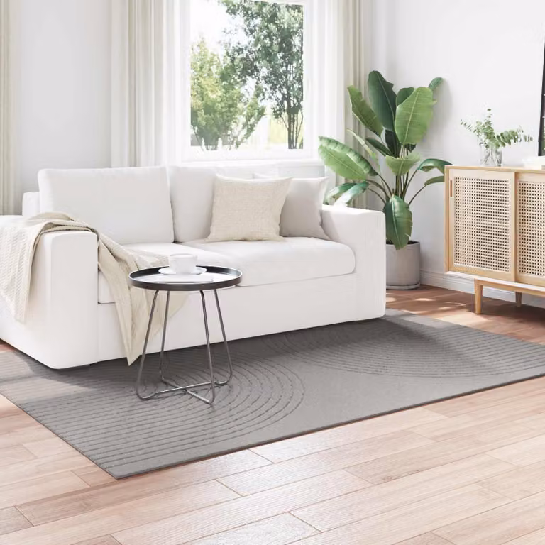 Tappeto per interni vidaXL GALATI Grigio L: 170 cm, P: 120 cm in Poliestere