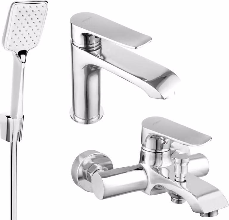 Mexen Pecos R62 set da bagno, cromo - 72703R62-00