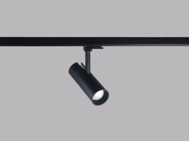 Faretto LED2 MATRIX 2 CRI90 per sistema a binario 3F ECO TRACK, variante: MATRIX 2, nero, 3000 K, 20 W, 1850 lm