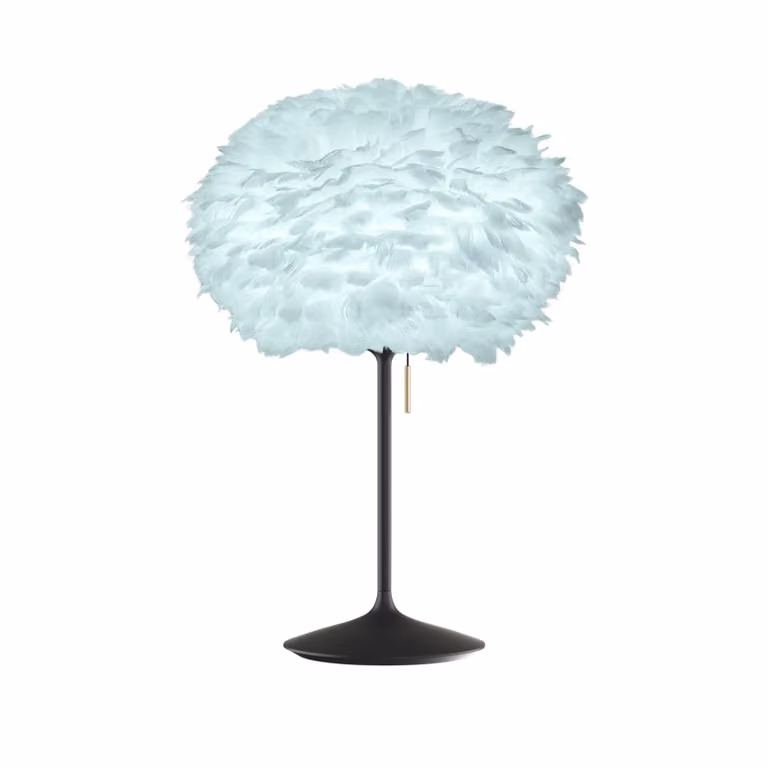 UMAGE Lampada da tavolo di design Eos Medium, Blu, Soggiorno / Sala da pranzo, Design, Lampada da tavolo