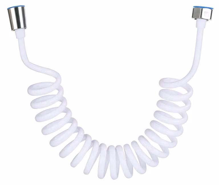 Tubo flessibile per doccia, in ABS, telescopico, lunghezza 3 metri, adatto per bagno e bidet
