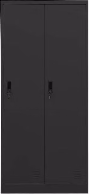 Armadio Antracite 80x50x180 cm in Acciaio CFW3396076