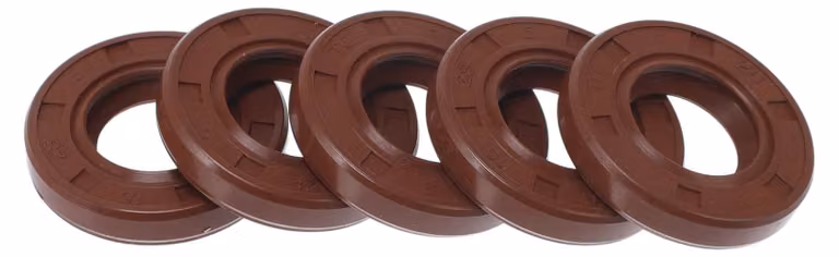 Guarnizione a labbro singolo TC, 15x28x5 mm, FKM, confezione da 5 pezzi