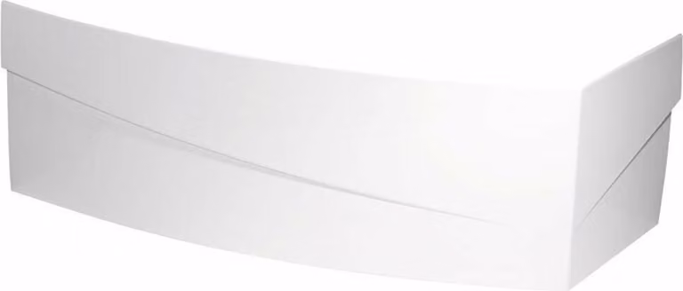 Polysan Evia - Pannello per piastrelle 170 L angolare, sinistro, bianco 21813