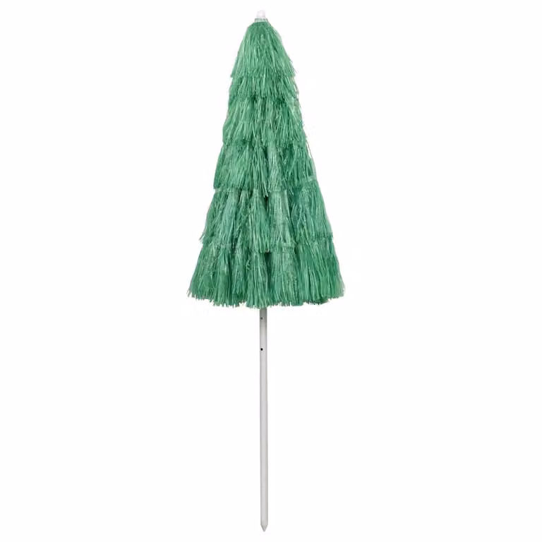 vidaXL Ombrellone Hawaii Verde 240 cm