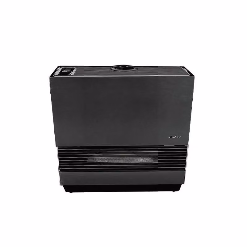 Stufa a gas Lincar Nera con Termostato Regolabile 6000W L/P/H: 58 x 26 x 72 cm – 2