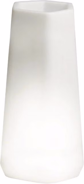 Vaso Luminoso da Giardino a LED 49x40x95 cm in Resina 5W Magnolia Bianco Caldo