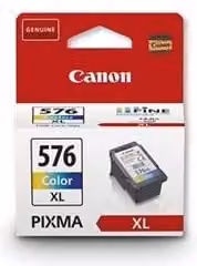 Cartuccia inchiostro Canon CL-576XL multicolore giallo, ciano e magenta – 1