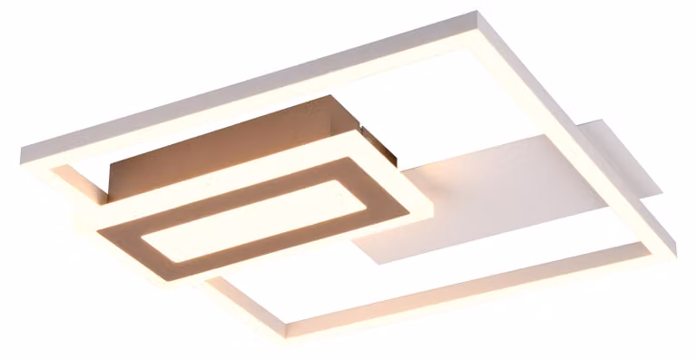 Trio Leuchten Plafoniera LED Spiro 22W, caffè